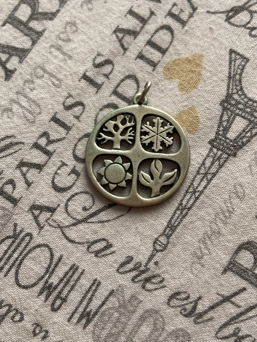 4 seasons James Avery charm